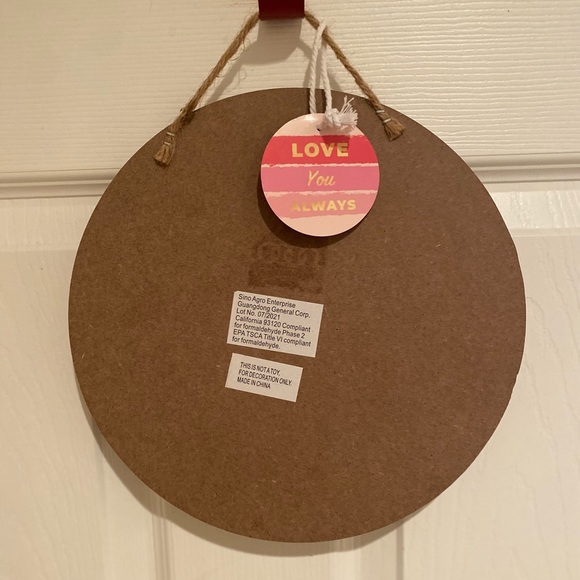 Valentines Day Gnome Wall Decor, Happy Valentines Day Gnome Wood Wall Sign - Picture 9 of 14